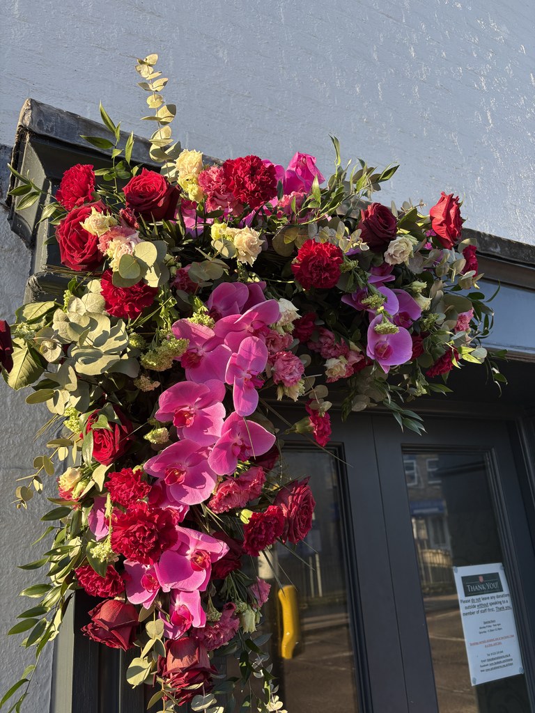 Gin House Flowers shop on High Street, Histon